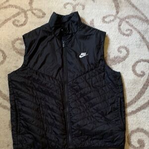 Nike Black Puffer Vest